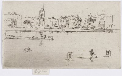 Chelsea (Mémorial) 1887 - James Abbott McNeill Whistler
